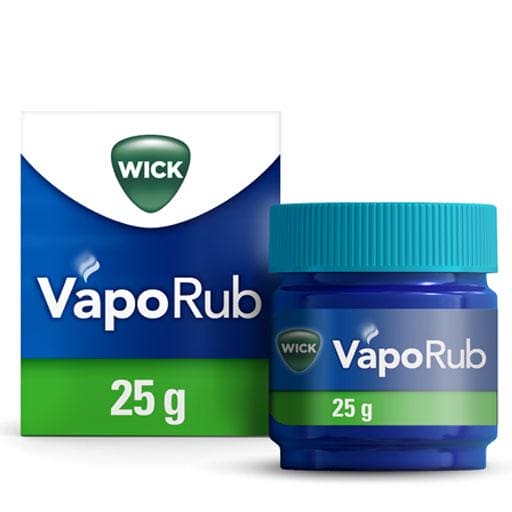 Cough, runny nose, hoarseness, congestion, WICK VapoRub cold ointment UK