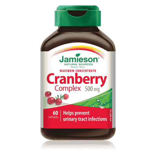 CRANBERRY COMPLEX 500mg 60 capsules UK