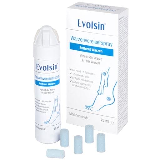 CRYOTHERAPY, Plantar wart, EVOLSIN Wart Ice Cream Spray, wart freeze spray, wart removal cream UK