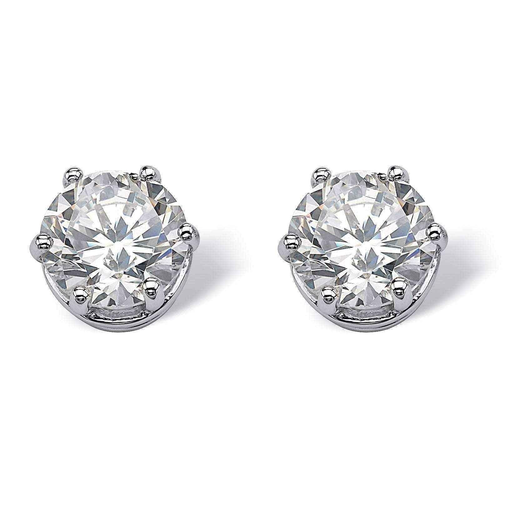 Cubic zirconia stud earrings Classic UK