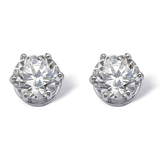 Cubic zirconia stud earrings Classic UK