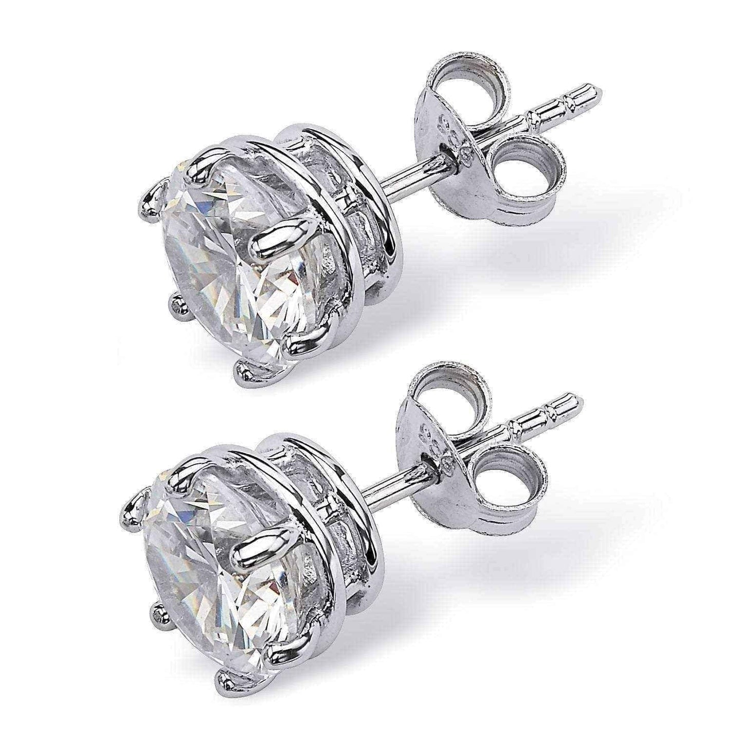 Cubic zirconia stud earrings Classic UK