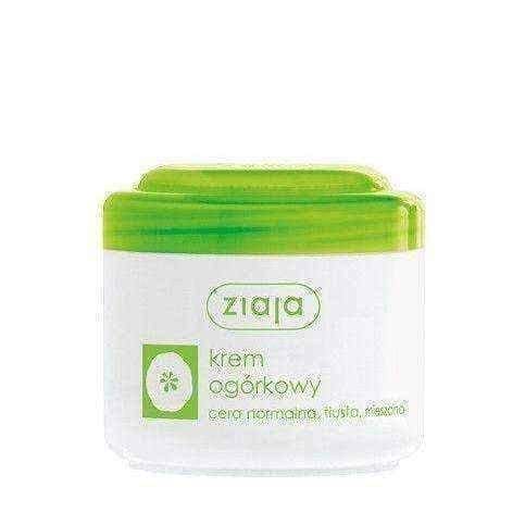 Cucumber cream for skin ZIAJA 100ml UK