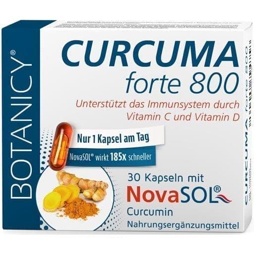 CURCUMA FORTE 800 with NovaSol Curcumin capsules to buy UK