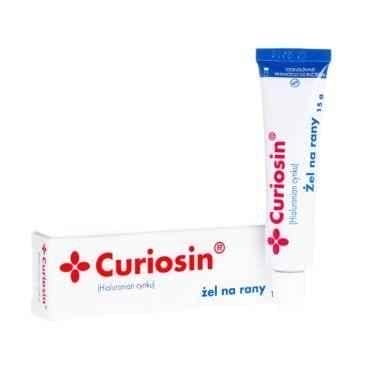 CURIOSIN wound gel 15g hydrogel gel, wound care products UK