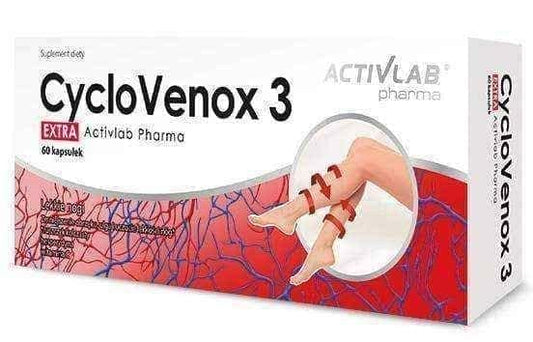 CycloVenox 3 Extra x 60 capsules UK