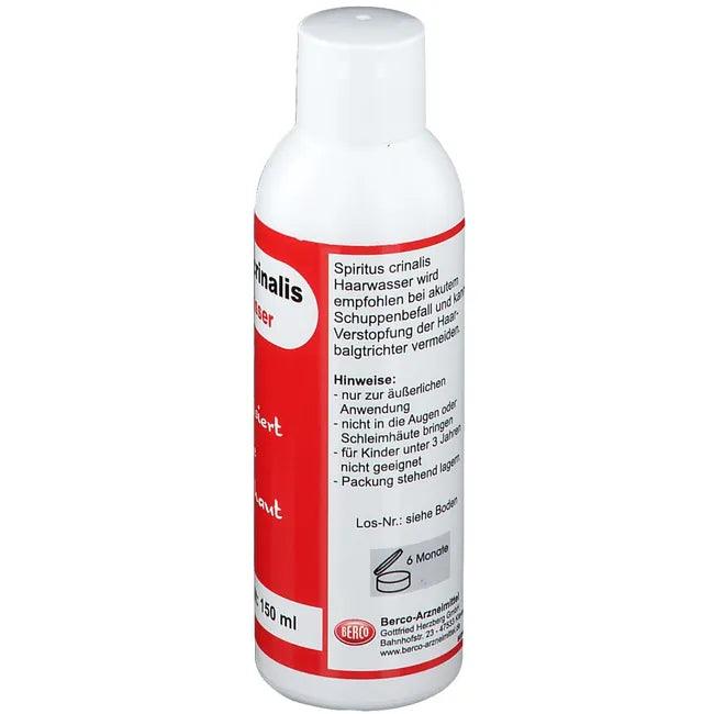 Dandruff, anti inflammatory, SPIRITUS CRINALIS hair tonic UK