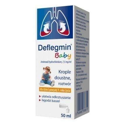 DEFLEGMIN Baby oral drops 50ml UK