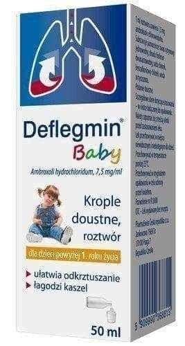 DEFLEGMIN Baby oral drops 50ml UK