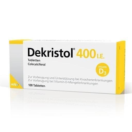 DEKRISTOL 400 IU tablets UK