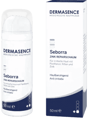 DERMASENCE Seborra zinc repair foam UK