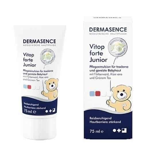 DERMASENCE Vitop forte Junior Creme 75 ml Triple skin protection UK