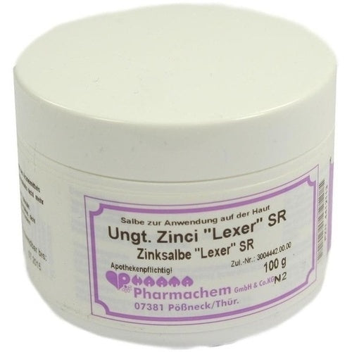 dermatoses UNGUENTUM ZINCI Lexer SR 100 g