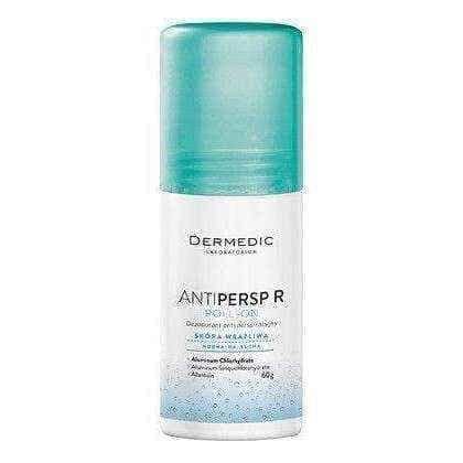 Dermedic Antipersp R roll-on antiperspirant deodorant 60g UK