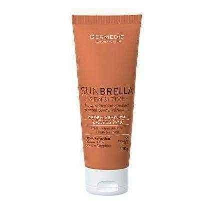 Dermedic Sunbrella moisturizing self-tanning prolonged 100g, best self tanner UK