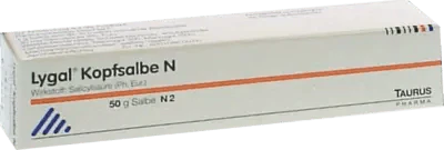 desquamation. of horny cells, dandruff, LYGAL head ointment N UK