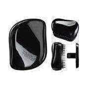 Detangling brush, TANGLE TEEZER Compact Styler Rock Star Black hairbrush UK
