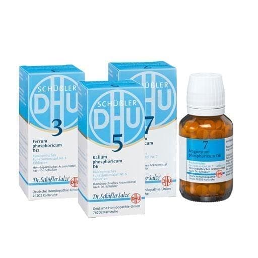 DHU Schüßle salts energy cure UK