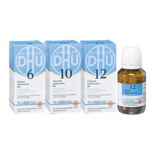 DHU Schüßler Salts Balance Cure Economy Set UK