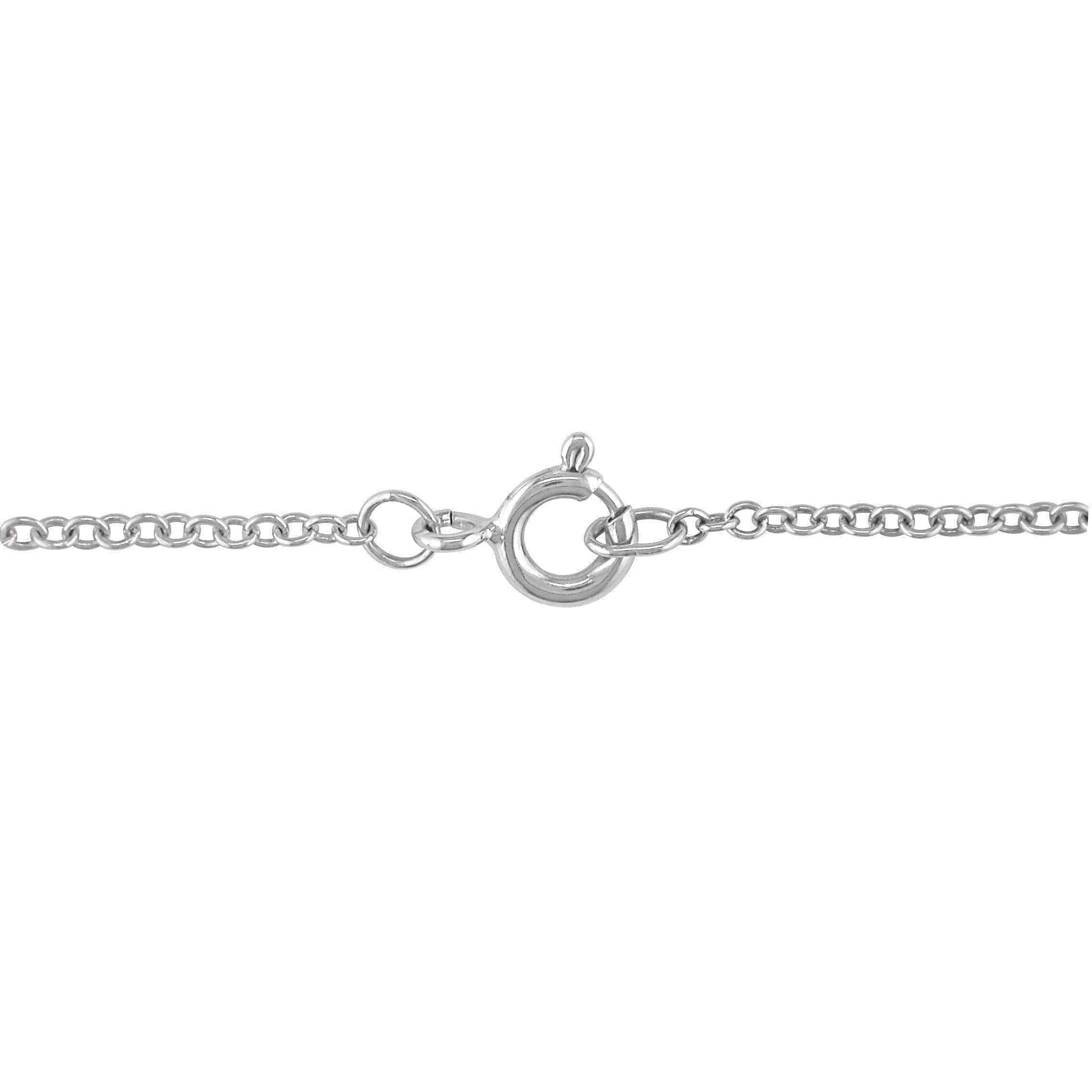 Diamond infinity cross necklace UK
