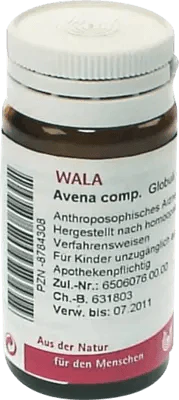 Difficulty falling asleep, neurasthenic, hypersensitivity, restless, AVENA COMP.Globuli UK