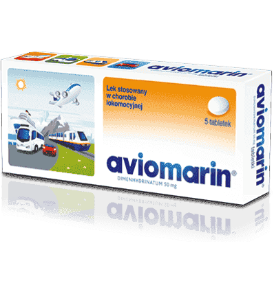 Dimenhydrinate, AVIOMARIN 0.05 x 10 tablets UK