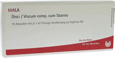 DISCI, Viscum comp.cum Stanno ampoules UK