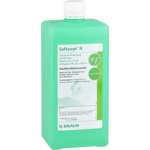 disinfectant spray SOFTASEPT N colorless spray bottle