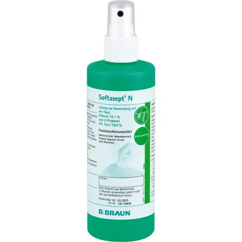 disinfectant spray SOFTASEPT N colorless spray bottle