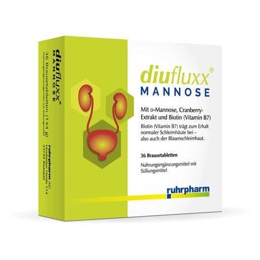 DIUFLUXX mannose effervescent tablets UK