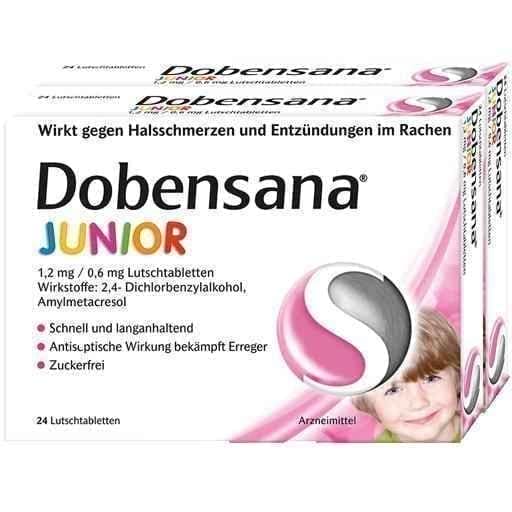 DOBENSANA JUNIOR 1.2 / 0.6MG economy set 2X24 pcs UK