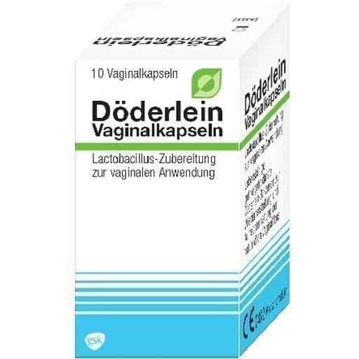 DÖDERLEIN vaginal capsules 10 pc UK