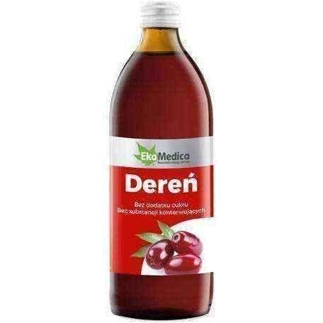 Dogwood fruit, DEREŃ Fruit juice of dogwood 500ml, metabolism booster UK