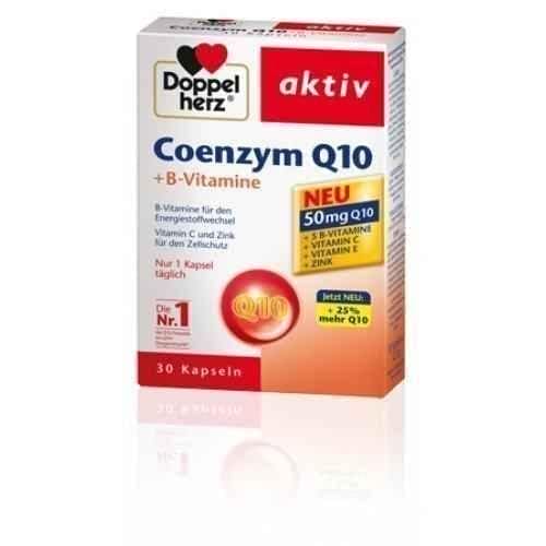 DOPPELHERZ ACTIVE COENZYME Q10 + VITAMINS B, E AND C UK