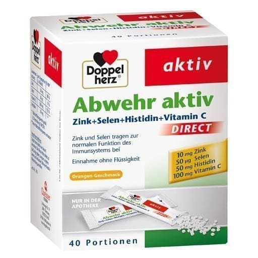 Doppelherz aktiv Defense active DIRECT pellets 40 pc UK