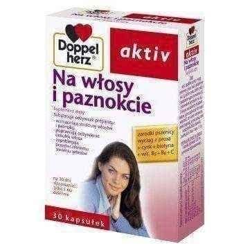 Doppelherz Aktiv For Hair and Nails x 30 caps. UK