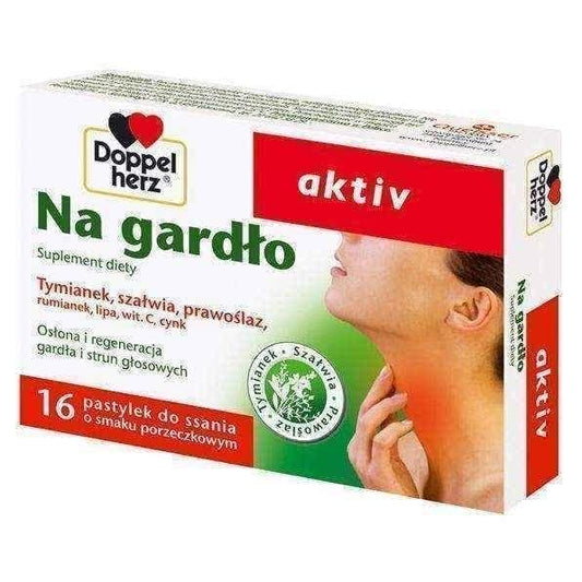 Doppelherz Aktiv For Throat x 16 lozenges UK