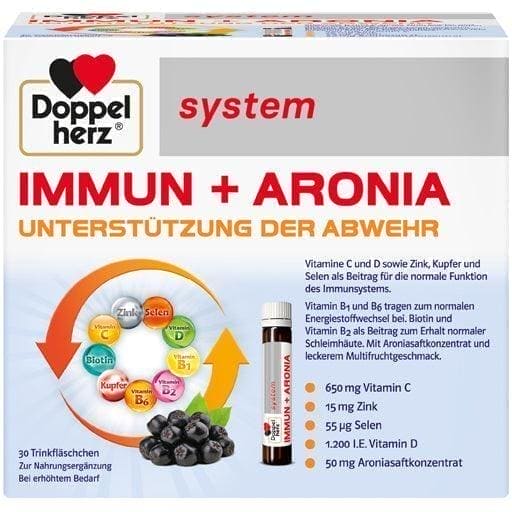 DOPPELHERZ Immune, Aronia ampoules UK