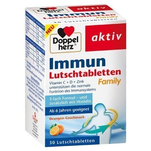 DOPPELHERZ Immune Lozenges Family UK