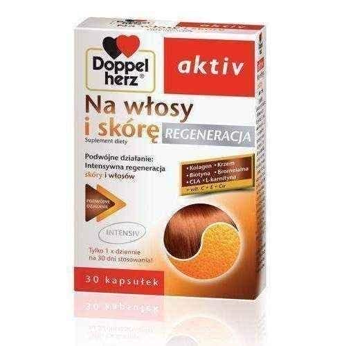 Doppelherz on hair and skin regeneration x 30 capsules UK