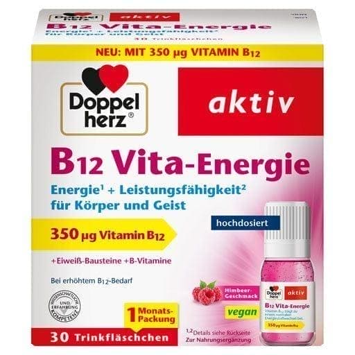 DOPPELHERZ, vitamin b12 deficiency, Vita-Energie drinking, cyanocobalamin ampoules UK