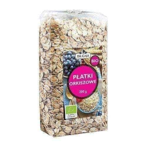 Dr Gaja Bio 300g spelled flakes - Spelt Flakes UK