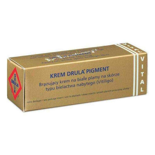 Drul PIGMENT CREAM 20ml vitiligo treatment, hyperpigmentation treatment UK