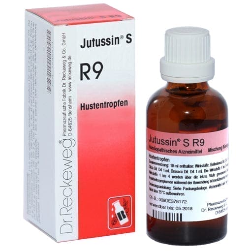Dry, painful cough, hoarseness, JUTUSSIN S R9 mixture UK