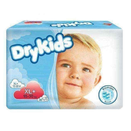 Dry TENA KIDS XL + (15-30) x 30 units UK