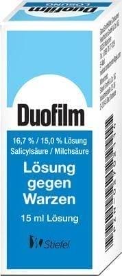 DUOFILM wart salicylic acid, lactic acid solution UK