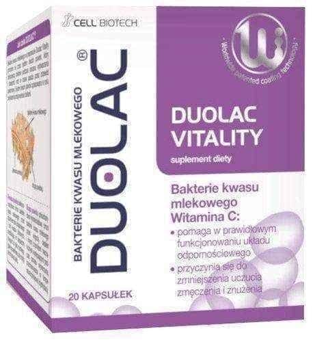 Duolac Vitality x 20 capsules UK