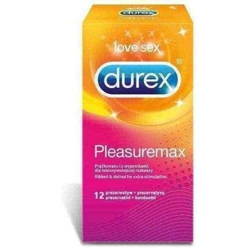 Durex pleasuremax condoms x 12 pieces UK