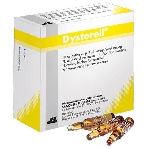 DYSTORELL N ampoules 10X2 ml Piper methysticum (Kava Kava), Avena sativa UK