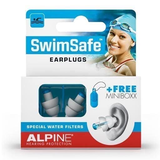 Ear plugs for swimming ALPINE SWIMSAFE earplugs UK